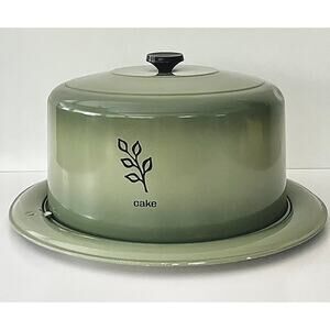 Vintage West Bend Aluminum Cake Plate